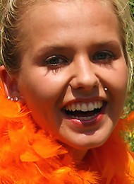 Cute dutch teenager
